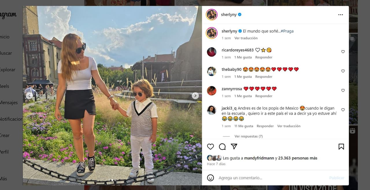 Acusan a Sherlyn de pintarle el cabello a su hijo André, de 4 años.