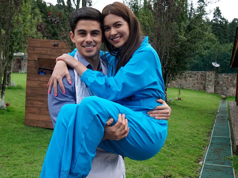 Jaime y Alejandra se divirtieron a lo grande durante este primer día del Reality.