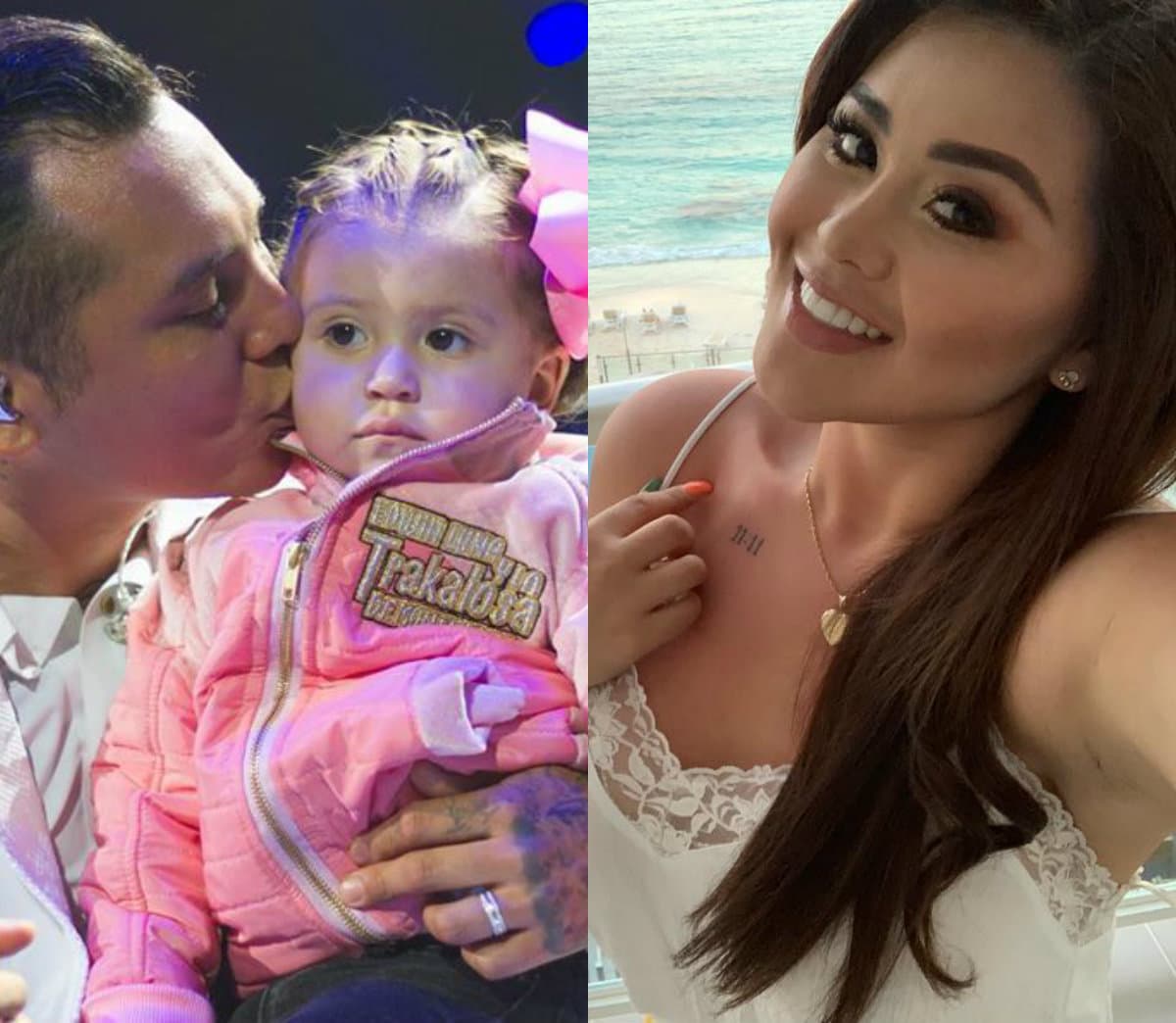 Gomita protagoniza tierno baile con Gianna, hija menor de Edwin Luna y Kimberly Flores