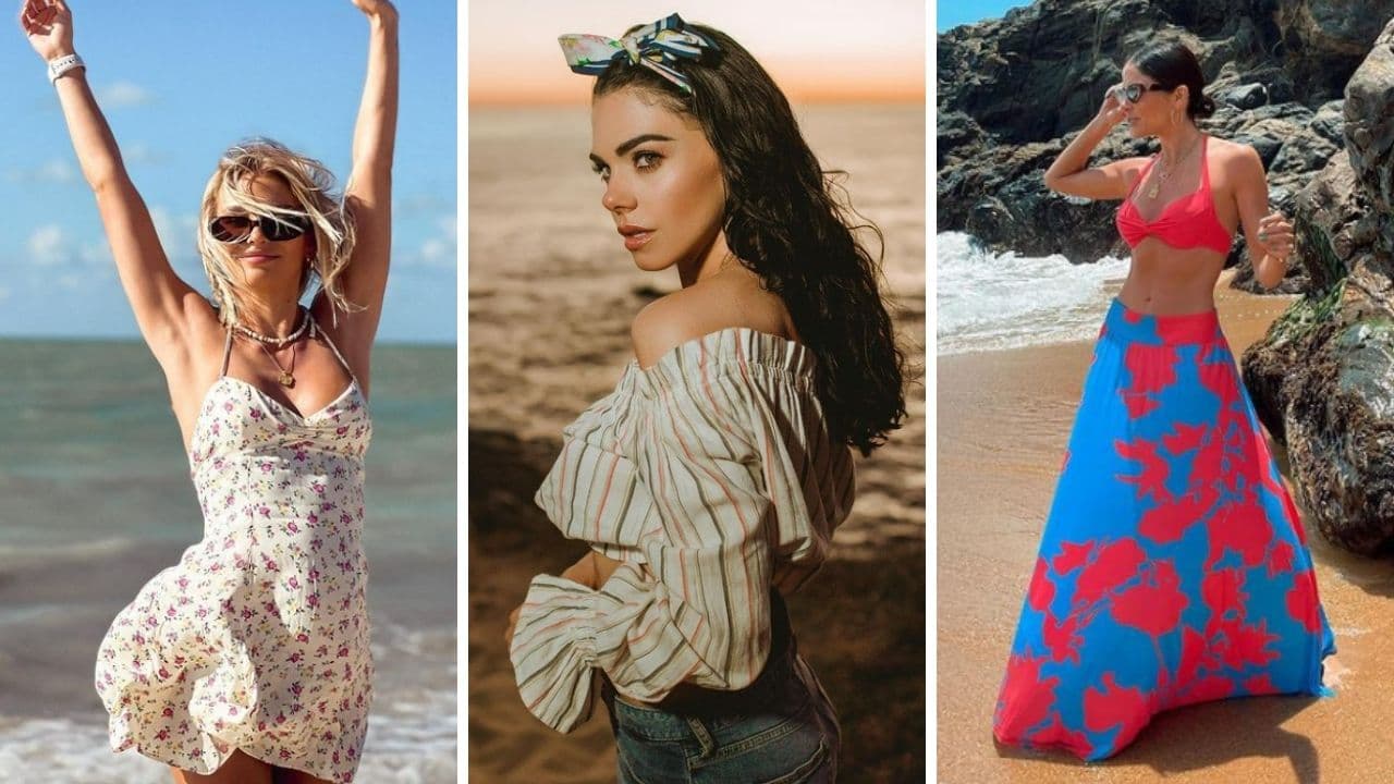 Looks playeros de famosas que puedes replicar en tus próximas vacaciones