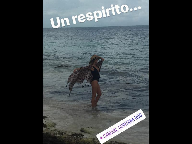 La actriz de 'Por amar sin ley' presumió sus encantos