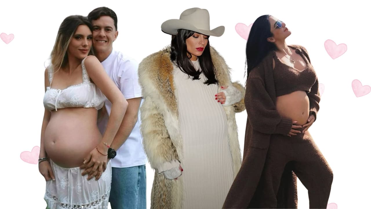 6 famosas que, como Lele Pons, serán mamás este 2025