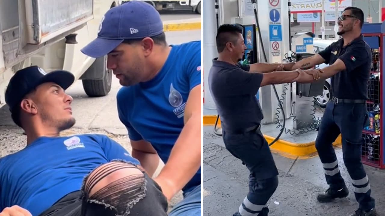"Las horas más lindas": Hombres comparten 'románticas' escenas con compañeros de trabajo en TikTok 