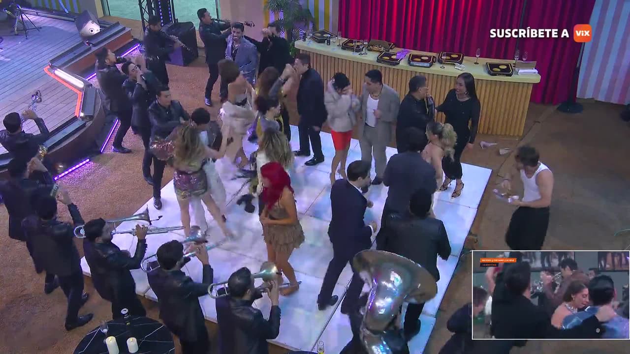 Los habitantes de La Casa de los Famosos México bailan al ritmo de La Adictiva