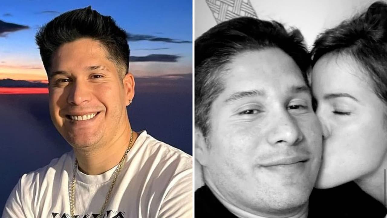 Chyno Miranda y su novia, Astrid Falcón.