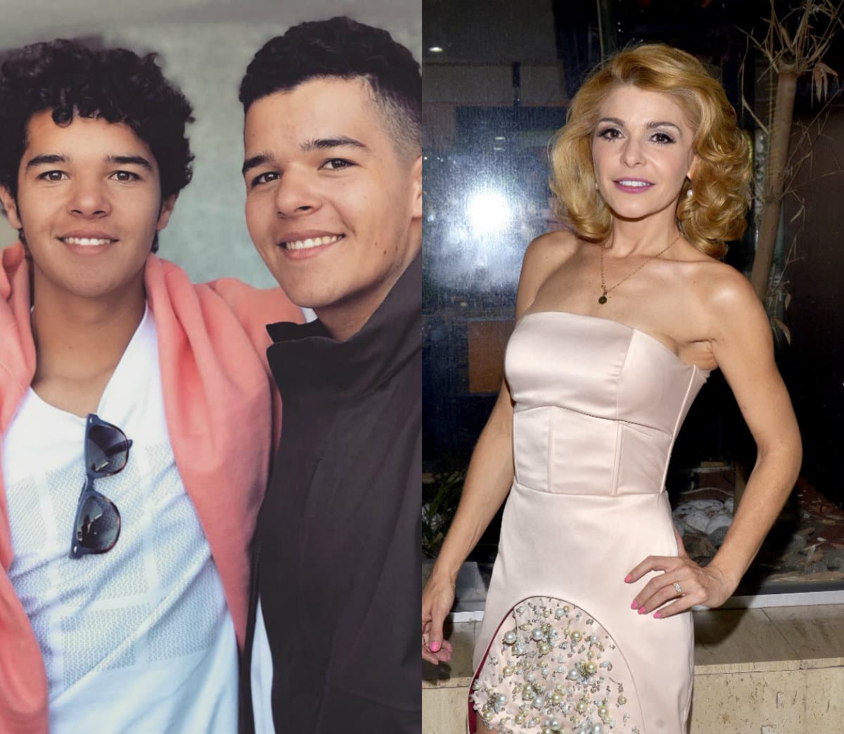 Así reaccionan los hijos de Itatí Cantoral al verla desnuda en teatro