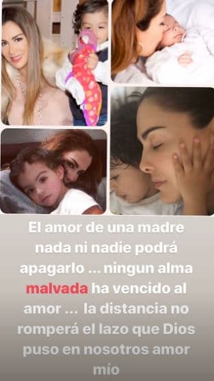 Mensaje de Ninel Conde para su hijo, Emmanuel Medina.