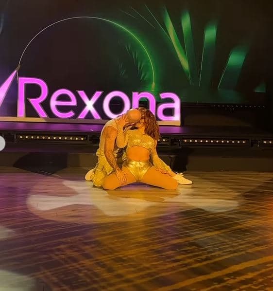 Sandra Itzel e Imanol en 'Las Estrellas bailan en Hoy'