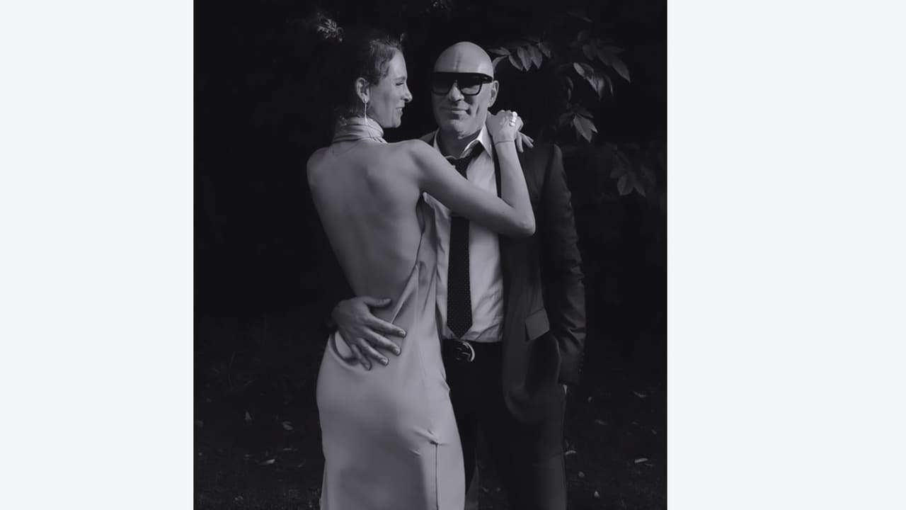 Edsa Ramírez y su pareja