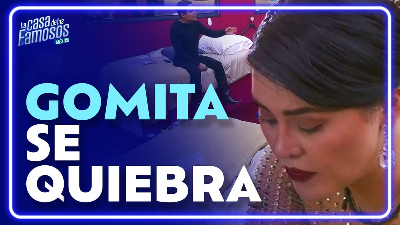 Gomita rompe en llanto tras la eliminación de Sabine Moussier