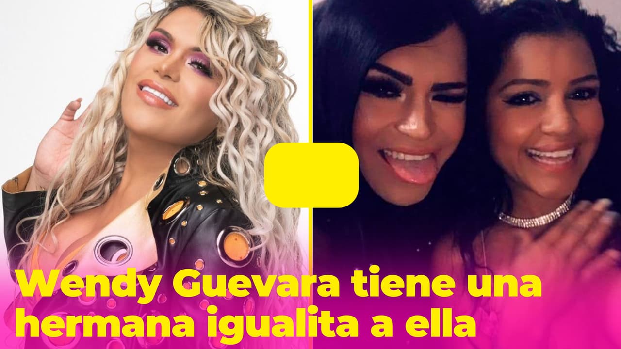 La hermana de Wendy es igualita a ella: cuando la veas no sabrás quién es quién