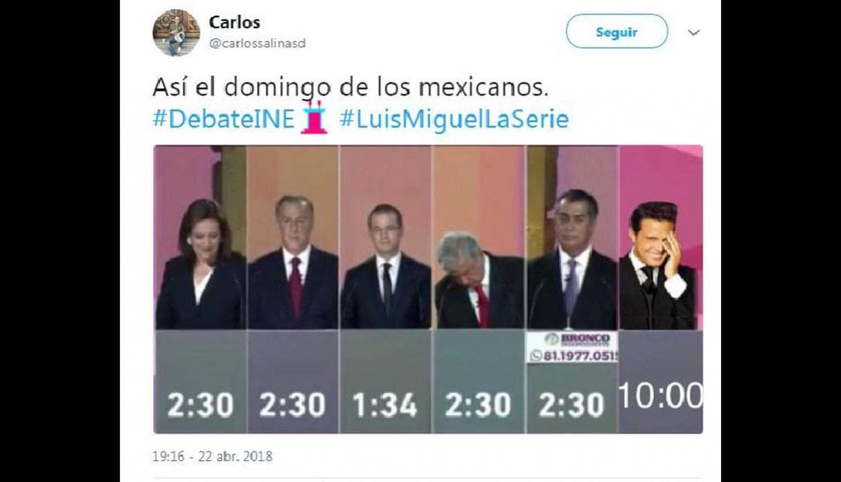 Hasta se mezclaron los temas de mayor tendencia en redes sociales.