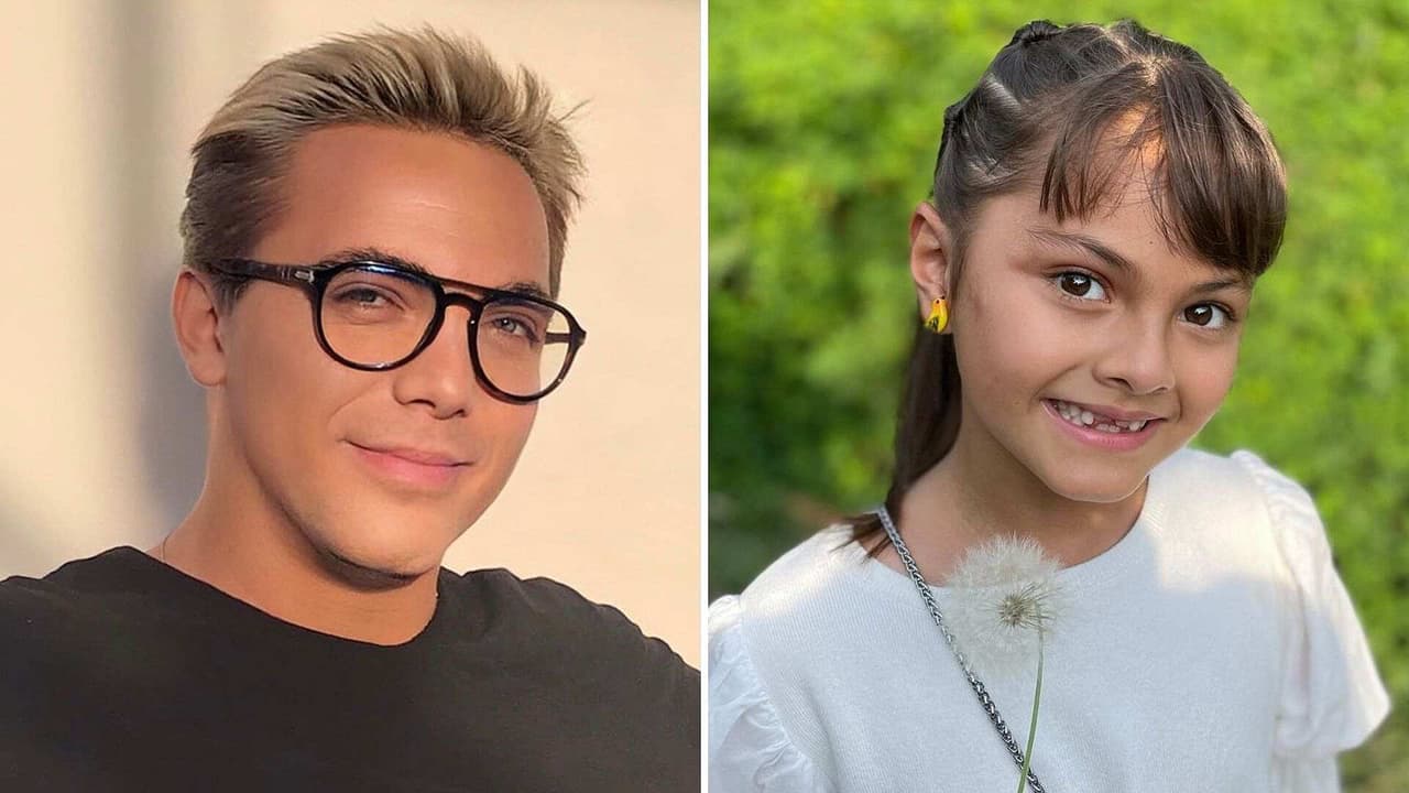 Hija de Cristian Castro le regala una canción de cumpleaños; ¡ella la compuso!