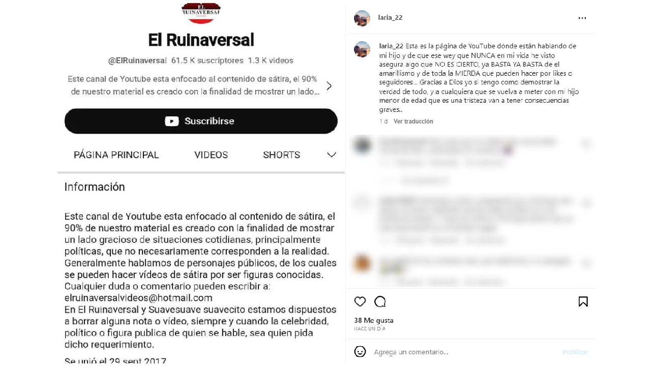 Mayela Launa podría demandar por difamación