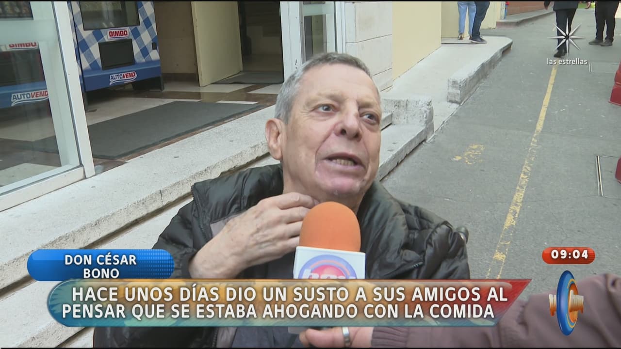 Reportan en Hoy que César Bono sufrió accidente en restaurante y Andrea Legarreta reacciona en vivo