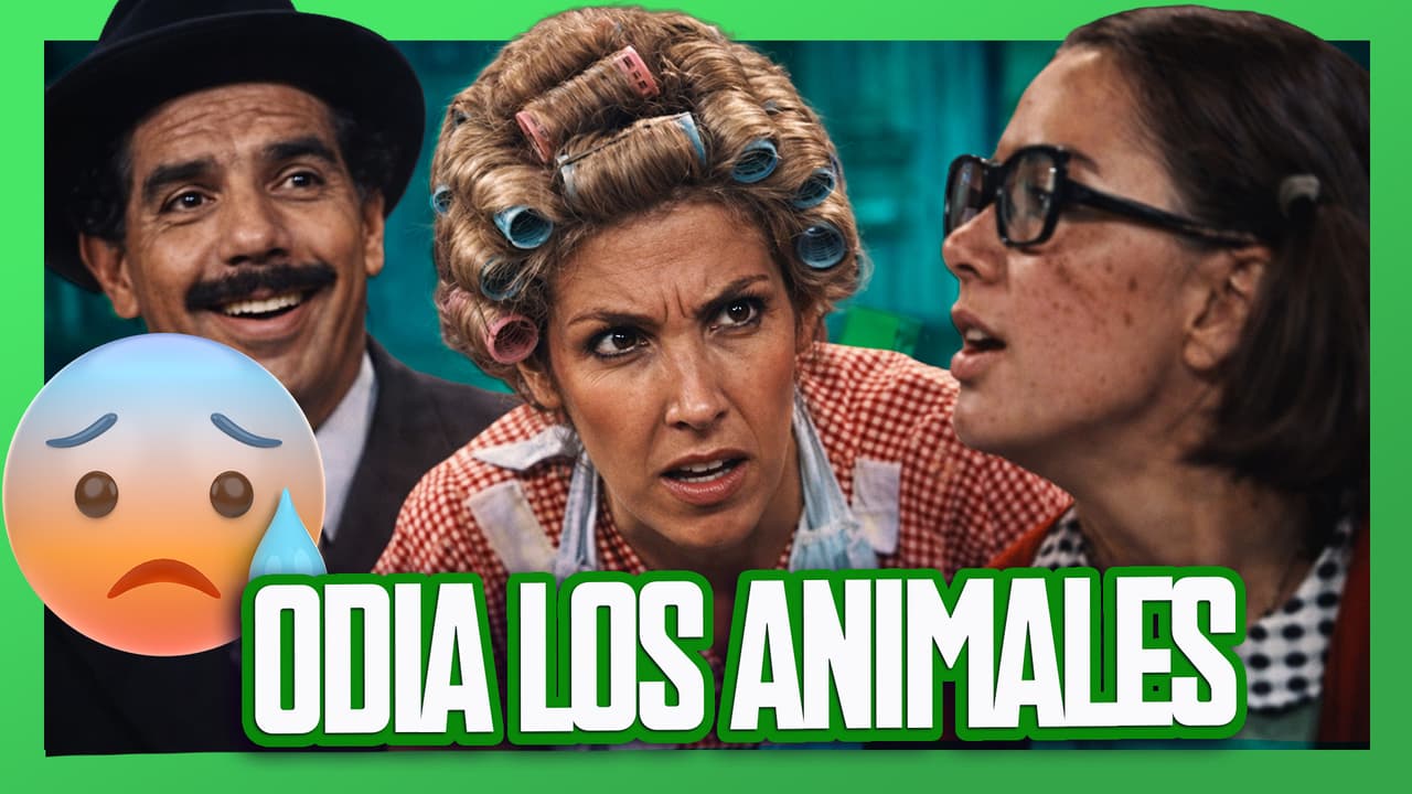 Doña Florinda se molesta por los peces de la Chilindrina