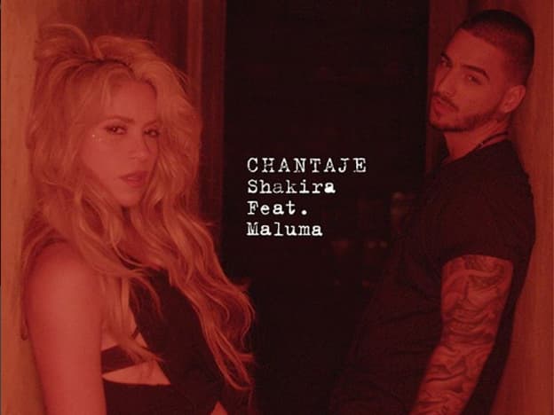 ¡Shakira presume imagen de su nuevo sencillo con Maluma!