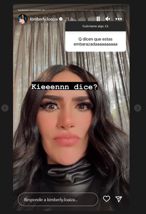 Kimberly Loaiza habla sobre si tendrá otro hijo.