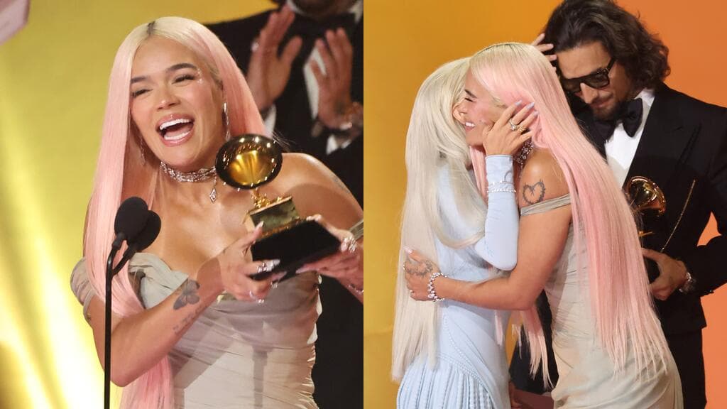 Karol G gana su primer GRAMMY a música urbana: "¡Que sea el primero de muchos!"