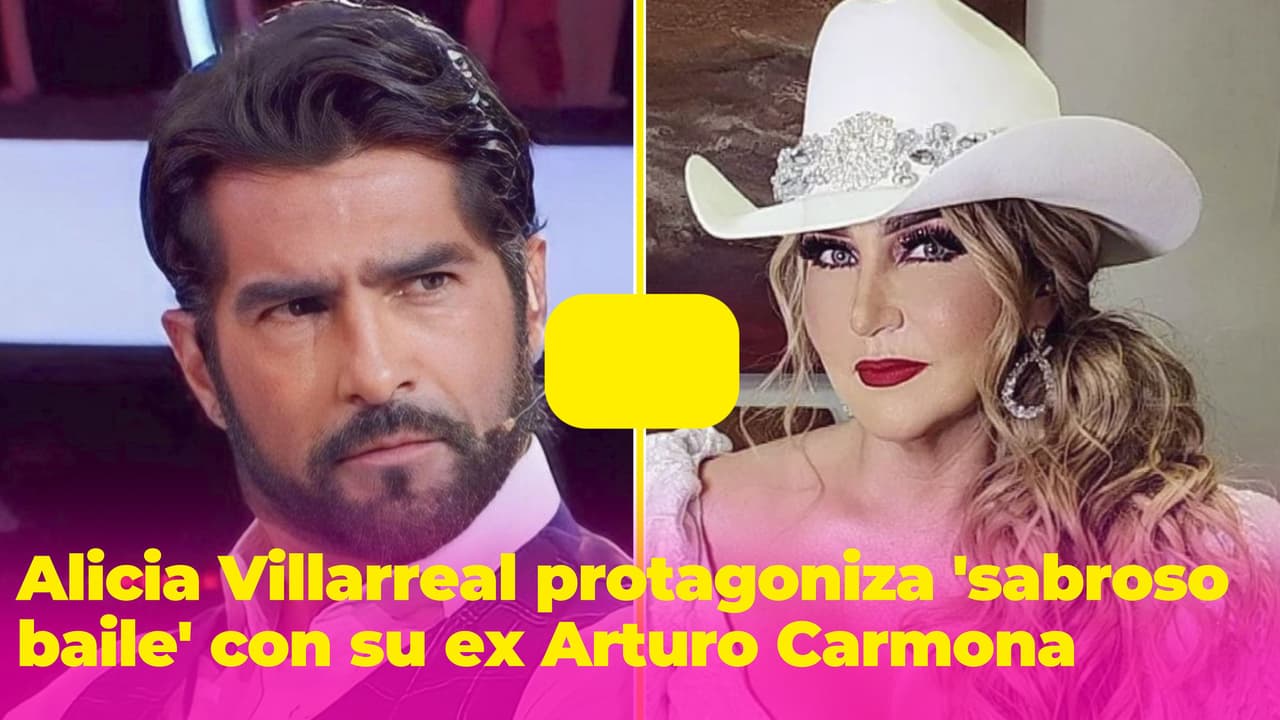 Alicia Villarreal y Arturo Carmona hicieron un increíble 'bailecito': se lucieron en el escenario