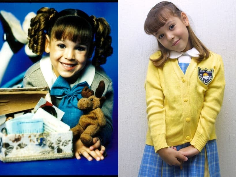Danna Paola debutó en la televisión desde los cuatro años en Plaza Sésamo (1999). Sin embargo su primer protagónico lo logró en 2001 en María Belén. Tras este éxito llegaron a su vida proyectos como ¡Vivan los niños! (2002), La familia P. Luche (2002), De pocas, pocas pulgas (2003), Amy, la niña de la mochila azul (2004), La Rosa de Guadalupe (2008), La Doña (2016) y José José El príncipe de la canción (2018).