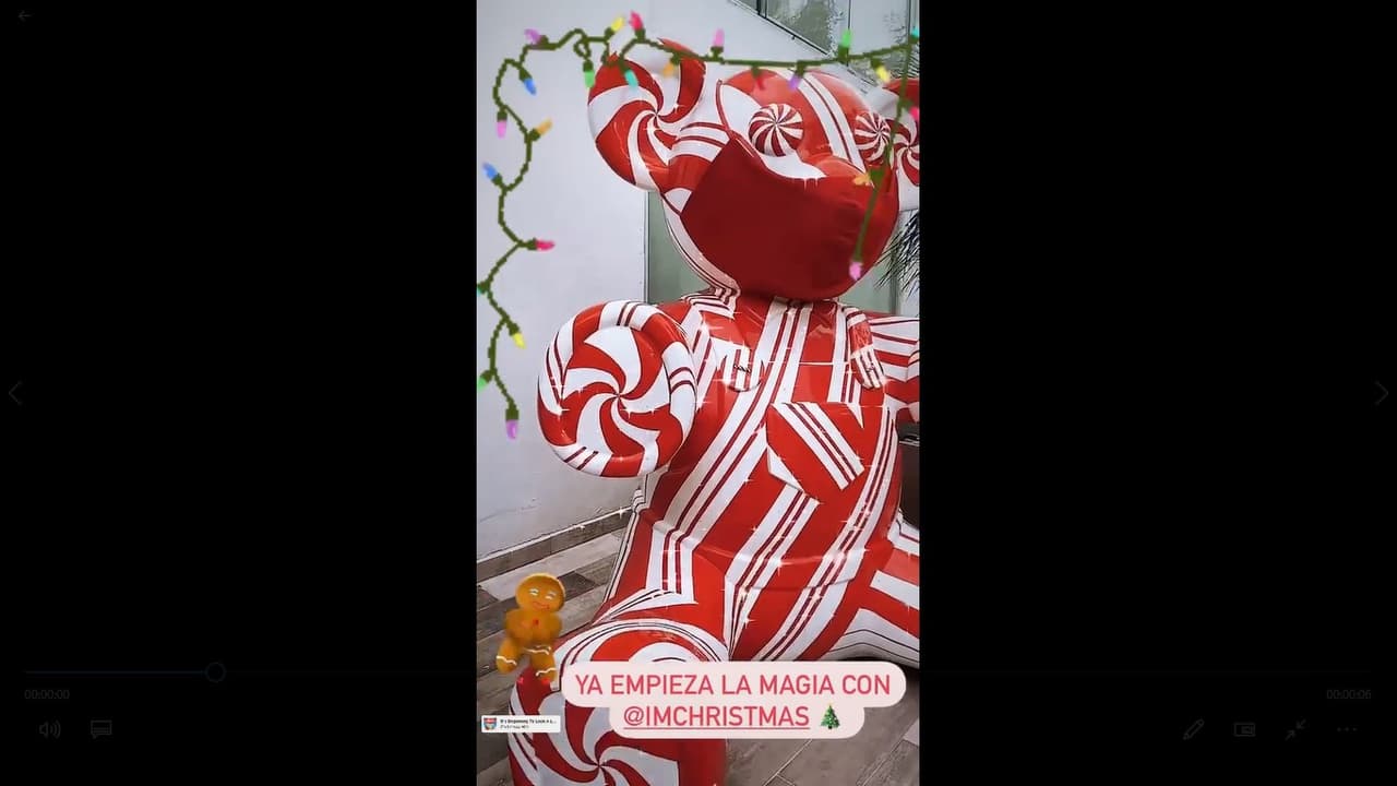 “Llegó la navidad a mi casa… Ya empieza la magia, magia pura”, indicó en otra publicación, la cual recibió miles de ‘Me gusta’.