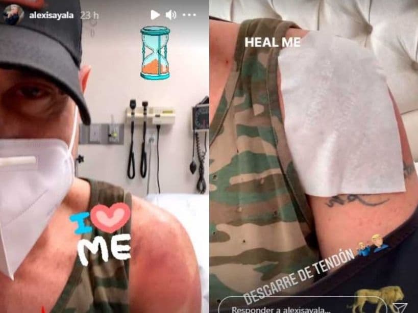 Alexis Ayala sufre fuerte accidente y termina de emergencia en el hospital.