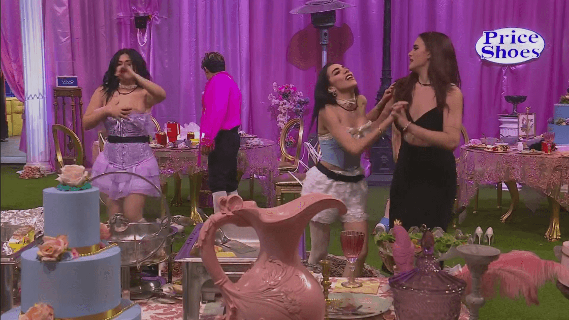 Karime y Gala bailando en la fiesta 'Qué elegancia la de Francia'