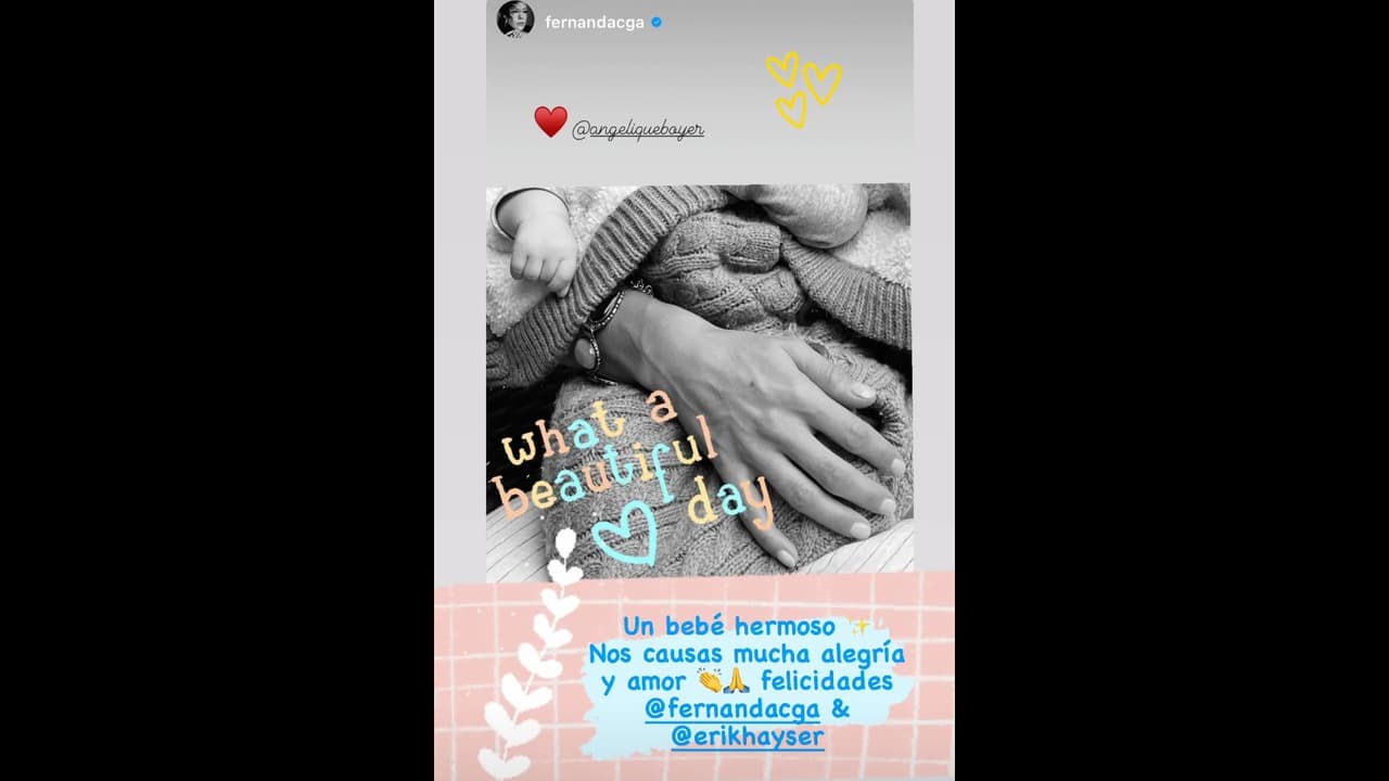 Angelique Boyer protagonizó tierno momento con Liam, hijo de Fernanda Castillo