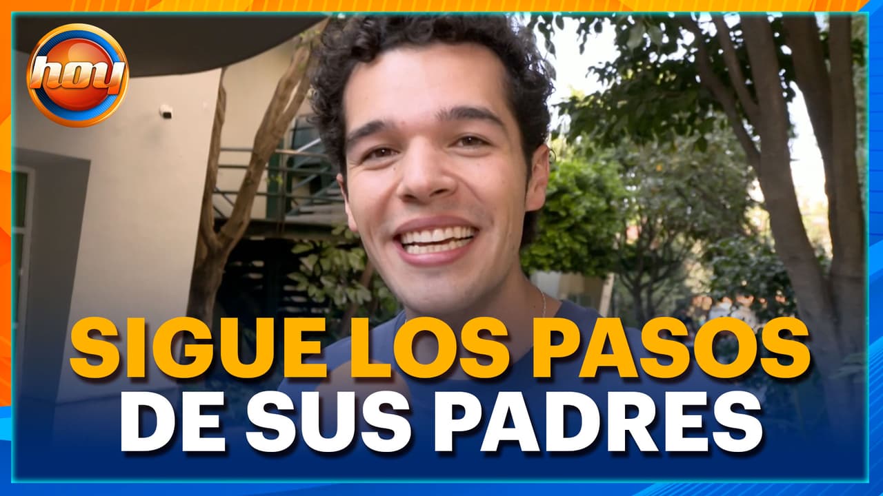 Eduardo Zucchi, hijo de Itatí y Santamarina, DEBUTA en las telenovelas