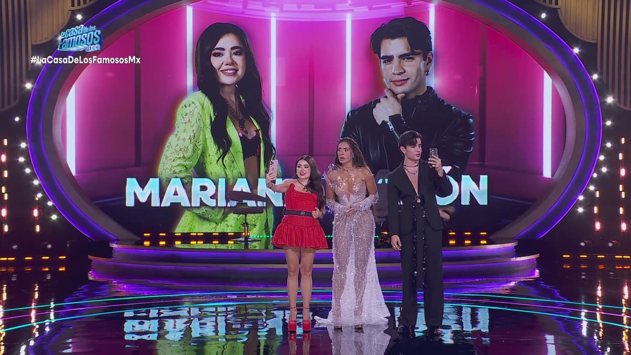 Mariana Botas y Aarón Mercury entran a la casa, pero con sus celulares