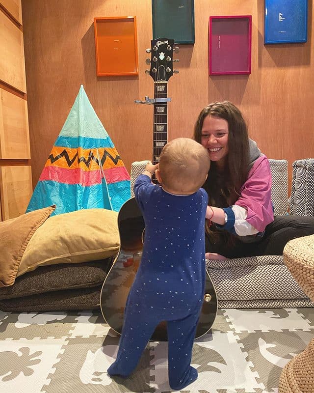 Joy Huerta revela que su bebé posee dotes musicales con menos de 1 año: “tiene un oído acertado”