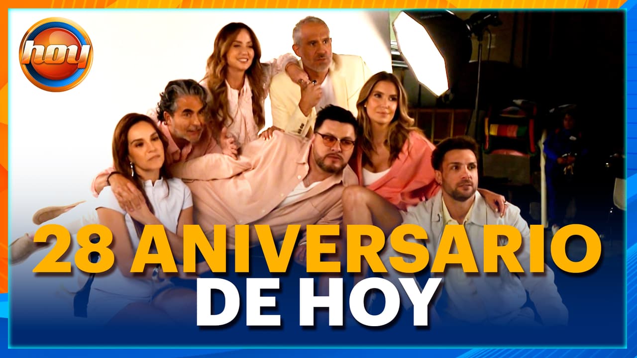 Hoy celebra 28 años al aire con una espectacular sesión de fotos