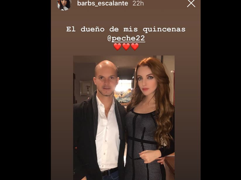 Bárbara Escalante desata rumores de romance
