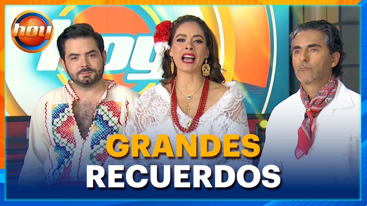 Los momentos más épicos de las Fiestas Mexicanas con José Eduardo Derbez en HOY