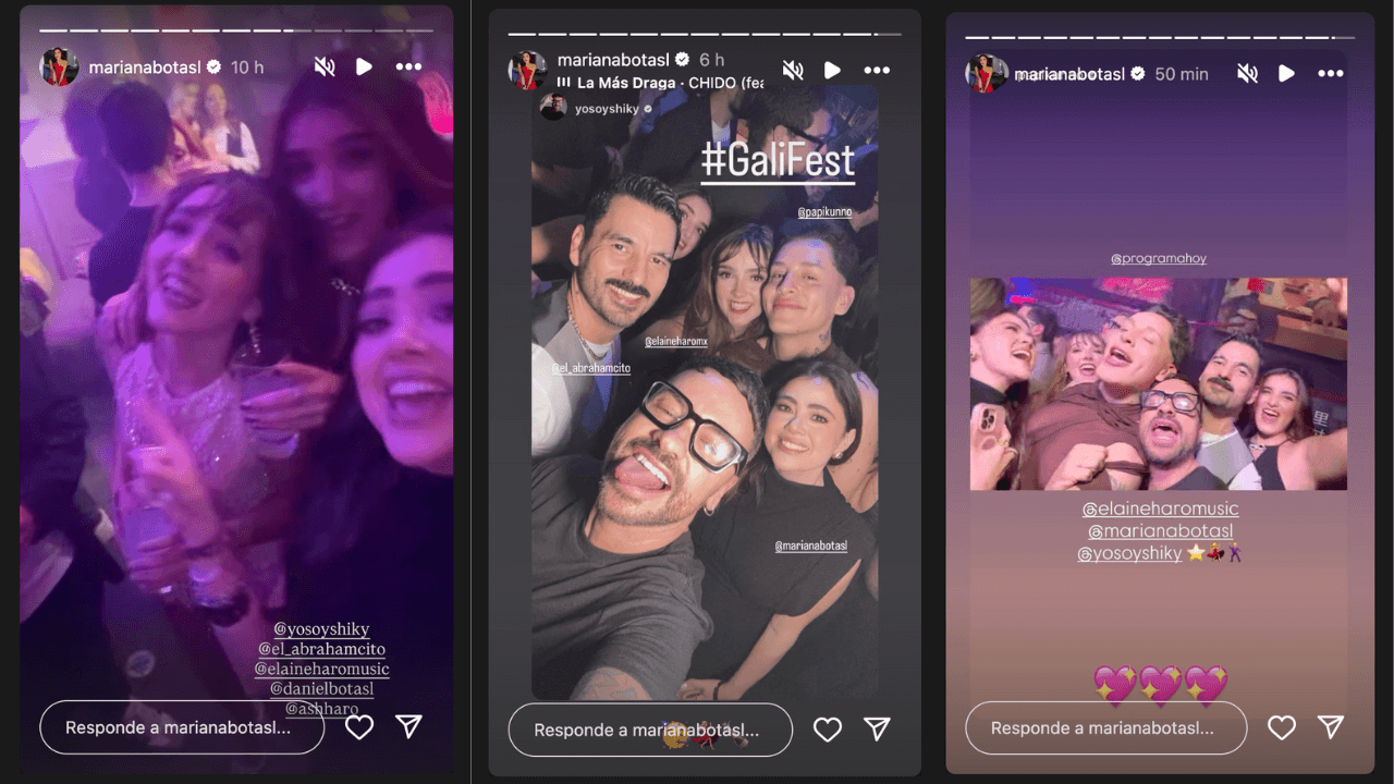 Mariana Botas publica inesperadas fotos con Elaine Haro tras rechazo de Aldo de Nigris: ¿Lo ignora en fiesta?