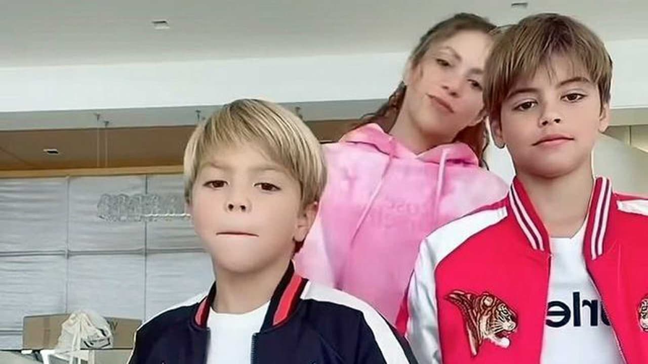 Milan y Sasha, hijos de Shakira