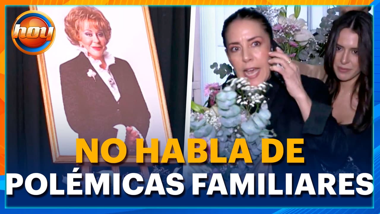 Stephanie Salas visita la cripta de Silvia Pinal a un año de su partida