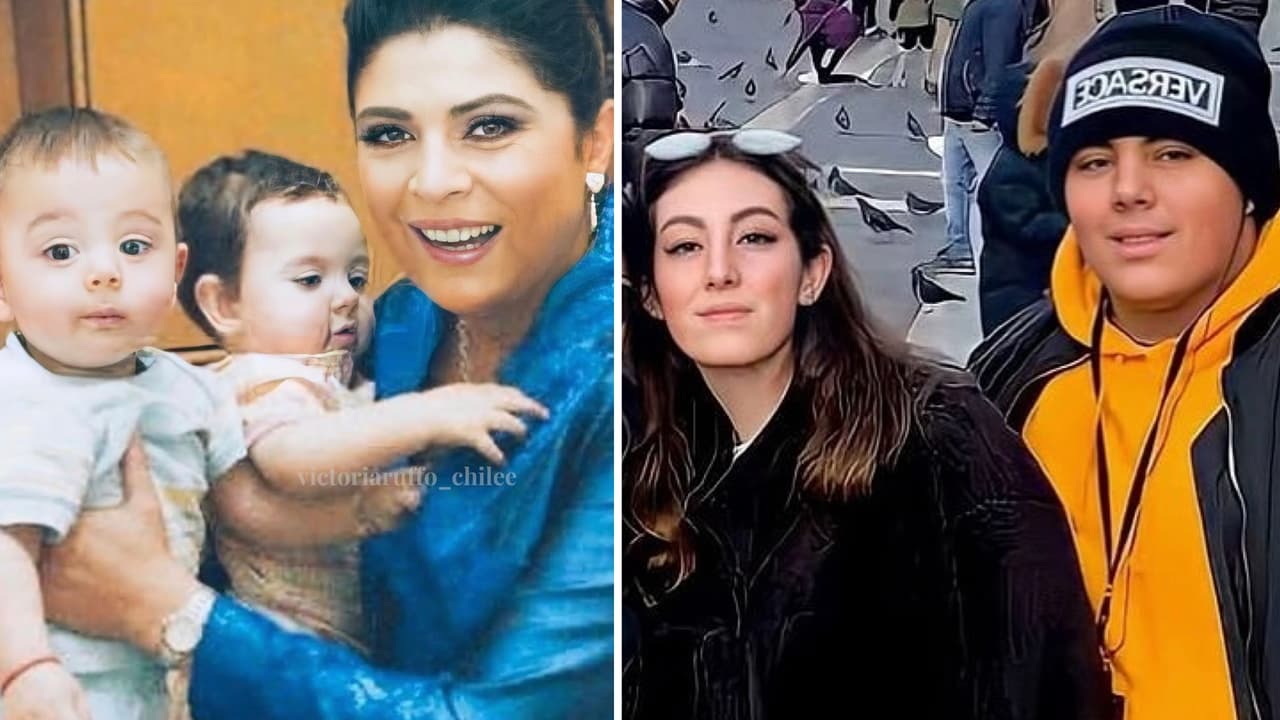 Mellizos de Victoria Ruffo cumplen 21 años ¿se parecen a ella?