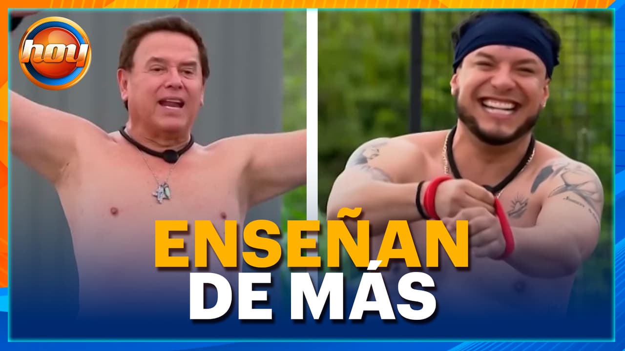 Mario Bezares presume sus músculos en reposo en '¿Apostarías por mí?'