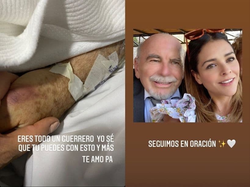 Grettell Valdez compartió algunas fotografías junto a su papá