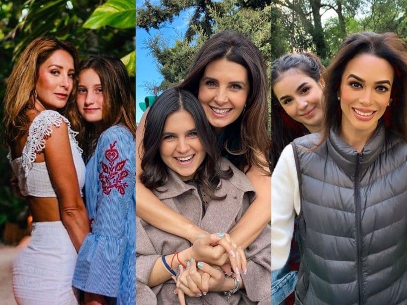Es común que los famosos presuman en redes sociales detalles de sus facetas de papás, pero algunos como Geraldine Bazá, Mayrín Villanueva e incluso Julián Gil sorprenden por parecer hermanos mayores de sus hijos.