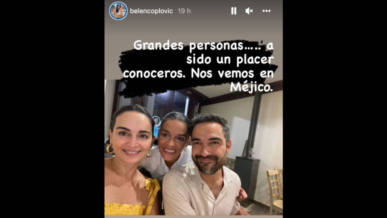 Poncho Herrera y Ana de la Reguera posan juntos