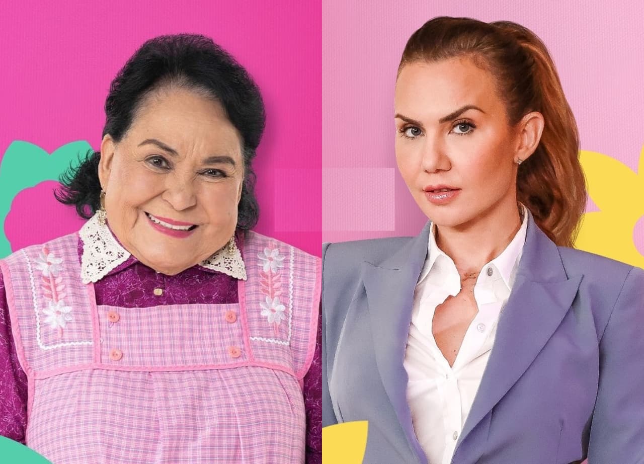 Sabías que Michelle Vieth vivió con Carmen Salinas una temporada