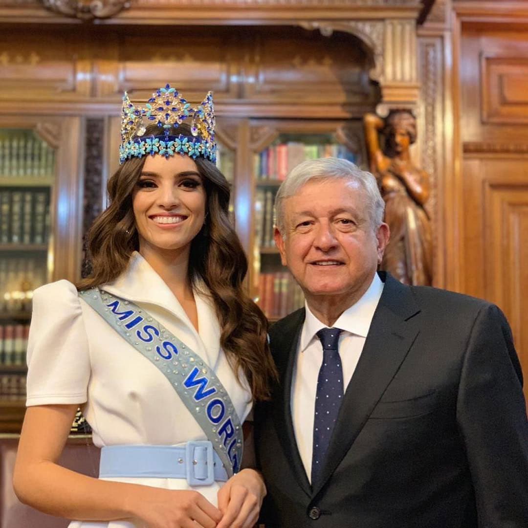 Incluso fue recibida por el presidente Andrés Manuel López Obrador en Palacio Nacional.