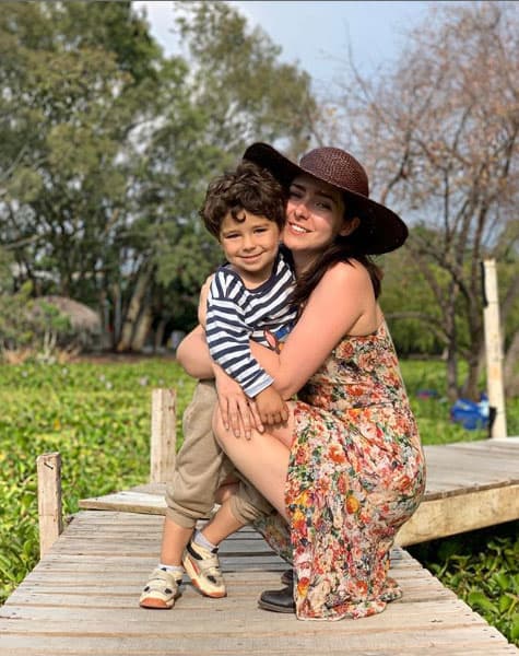 En abril de 2019, la actriz se alejó de los melodramas para dedicarse a su mejor faceta: la de madre.