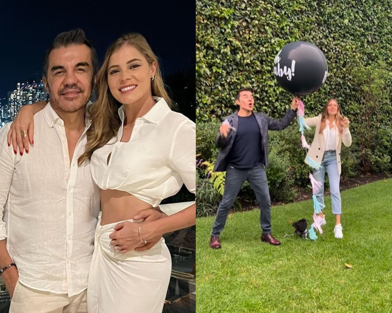 Adrián Uribe y su esposa Thuany Martins revelan el sexo de su bebé, ¿niña o niño?