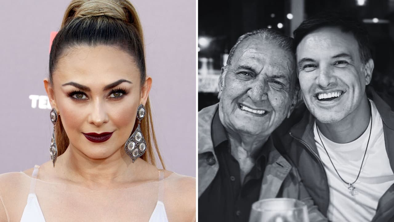 Aracely Arámbula reacciona con tristeza a la muerte del papá de su "esposo" Alejandro de la Madrid