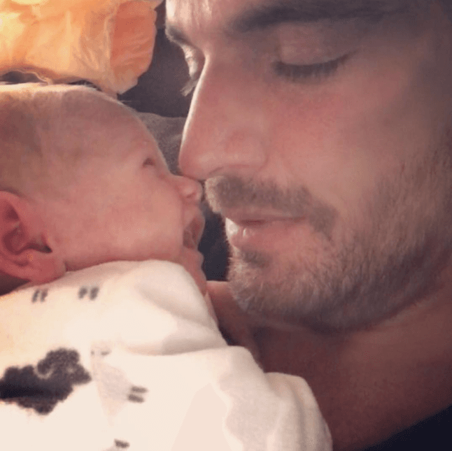 Tras su separación, comenzó la batalla legal por la manutención del menor y sobre todo, por el régimen de visitas a Matías por parte de su padre, que más tarde fueron canceladas por él mismo.