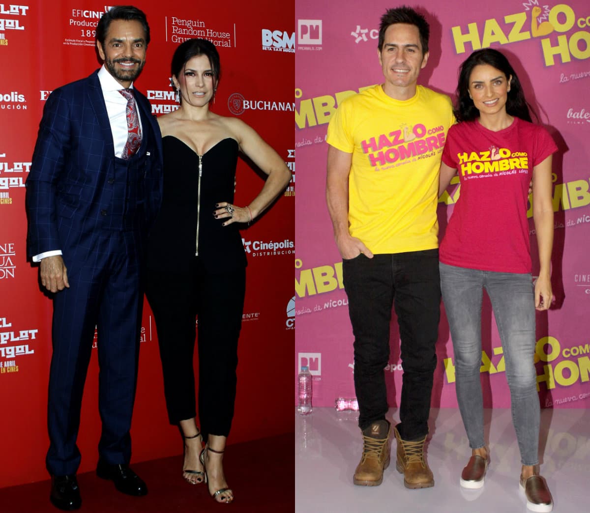 Mauricio Ochmann pide perdón a su suegro Eugenio Derbez por besar a Victoria Ruffo